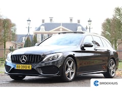 Mercedes-Benz C-klasse Estate - 180 AMG SPORT | NL-AUTO | FULL OPTION | PANODAK | LUXE LEDER | BURMESTER | DEALER OH | STO