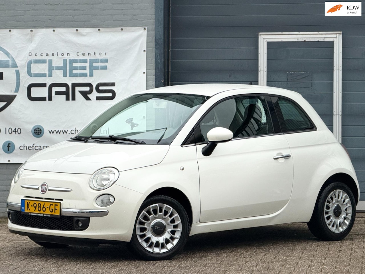 Fiat 500 - 1.2|NWE APK|AUTOMAAT|AIRCO|PDC|BOEKJES|ORIGINELEKM! - AutoWereld.nl