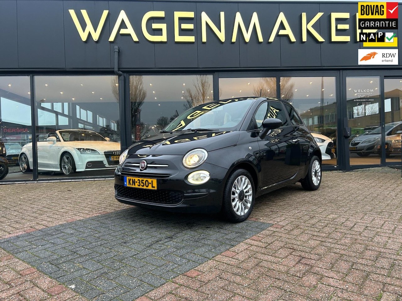 Fiat 500 - 0.9 TwinAir Turbo Popstar Airco|Elektrische pak|NAP - AutoWereld.nl