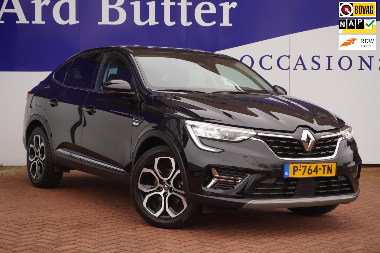 Renault Arkana - 1.6 E-Tech Hybrid 145 Intens+Led+Half-Leder+stoel&stuur-verw+Full-navigatie+camera+18"Lmv - AutoWereld.nl