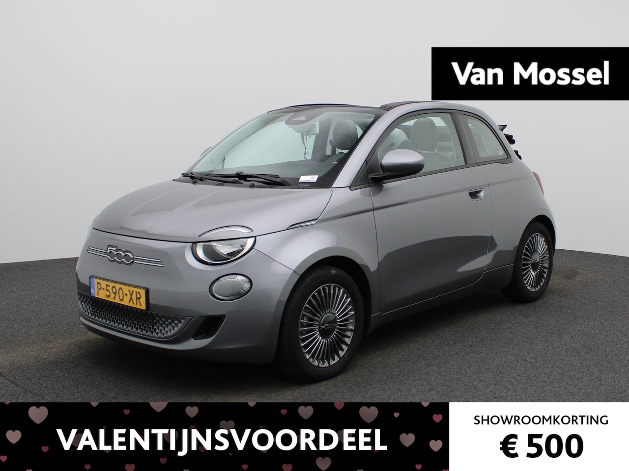 Fiat 500 C - Icon 42 kWh CABRIOLET | CLIMATE CONTROL | NAVIGATIE | LED - AutoWereld.nl