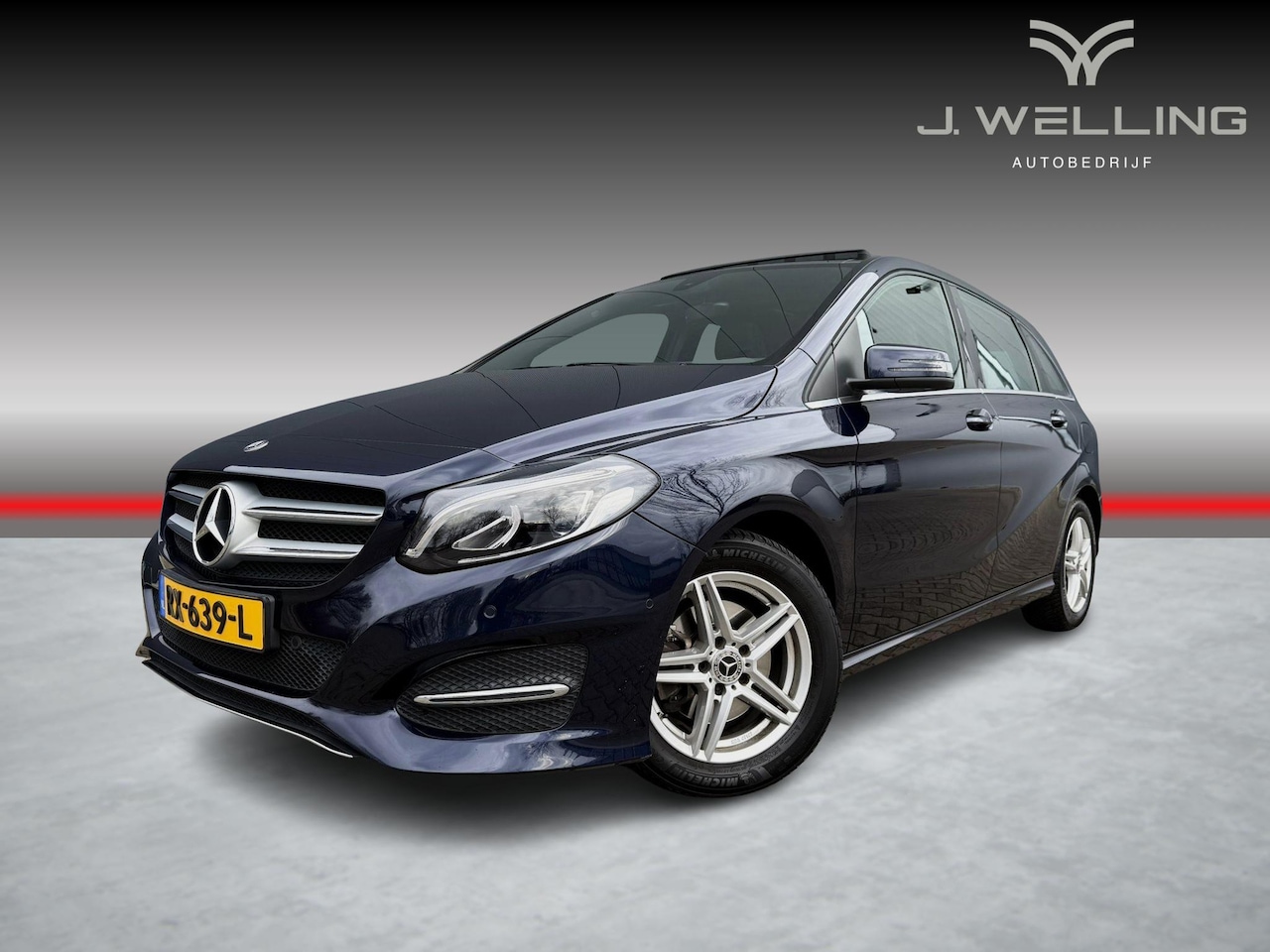Mercedes-Benz B-klasse - 180 Prestige tr.hk / pano / H&K / Leer - AutoWereld.nl
