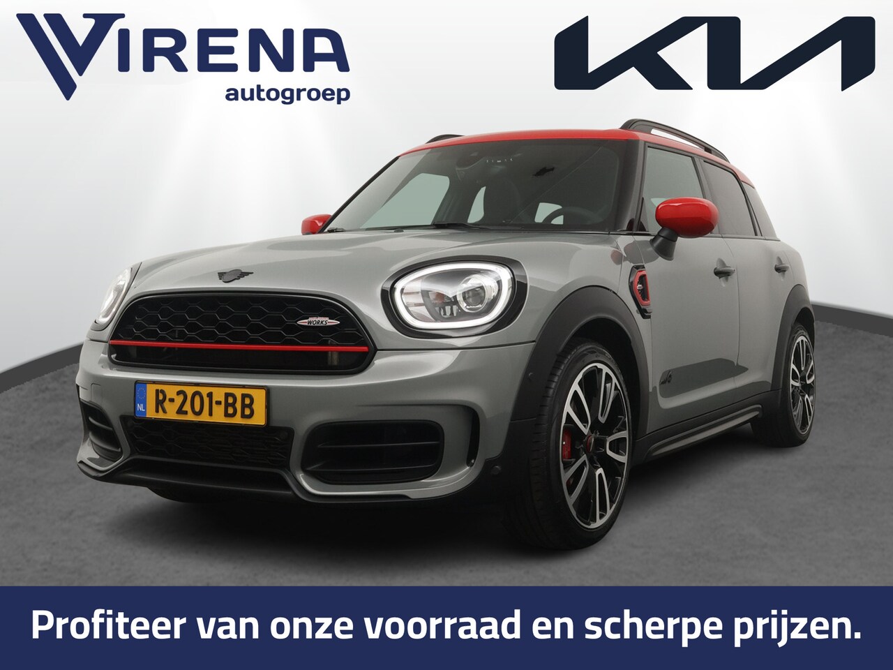 MINI Countryman - Mini 2.0 John Cooper Works ALL4 White Silver Edition Automaat - Airco - Apple Carplay/Andr - AutoWereld.nl