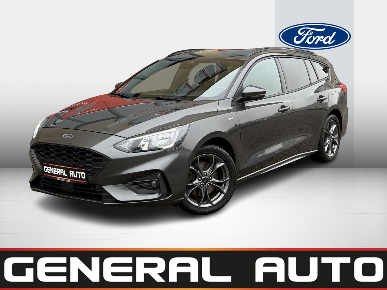 Ford Focus Wagon - 1.0 EcoBoost Titanium ST Line, Nieuwe DistriRiem. - AutoWereld.nl