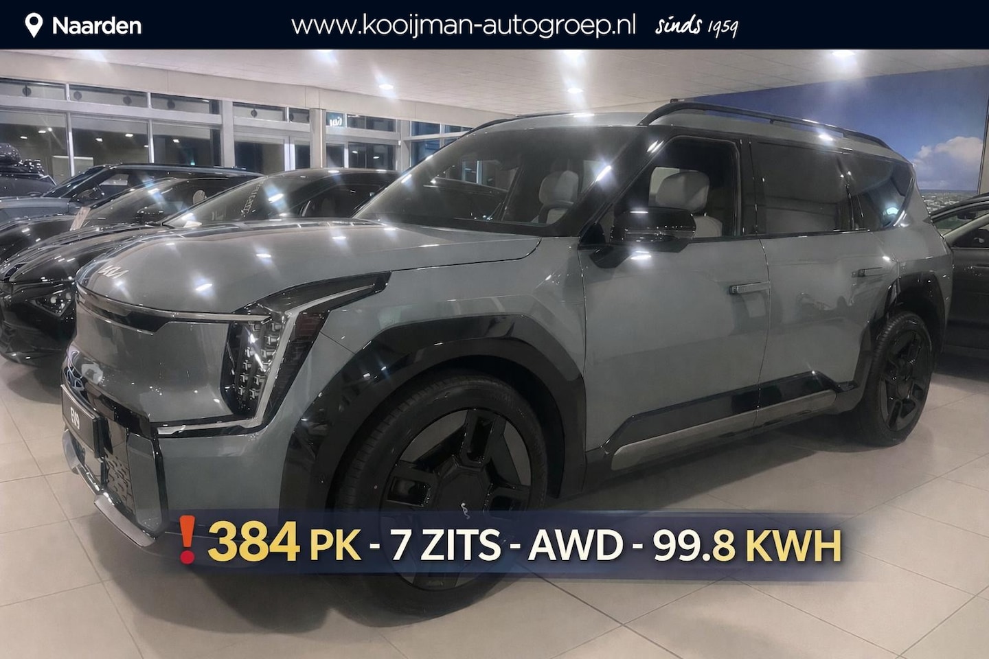 Kia EV9 - GT-Line AWD 99.8 kWh TIJDELIJK INRUIL VOORDEEL| VOORRAAD AUTO - AutoWereld.nl