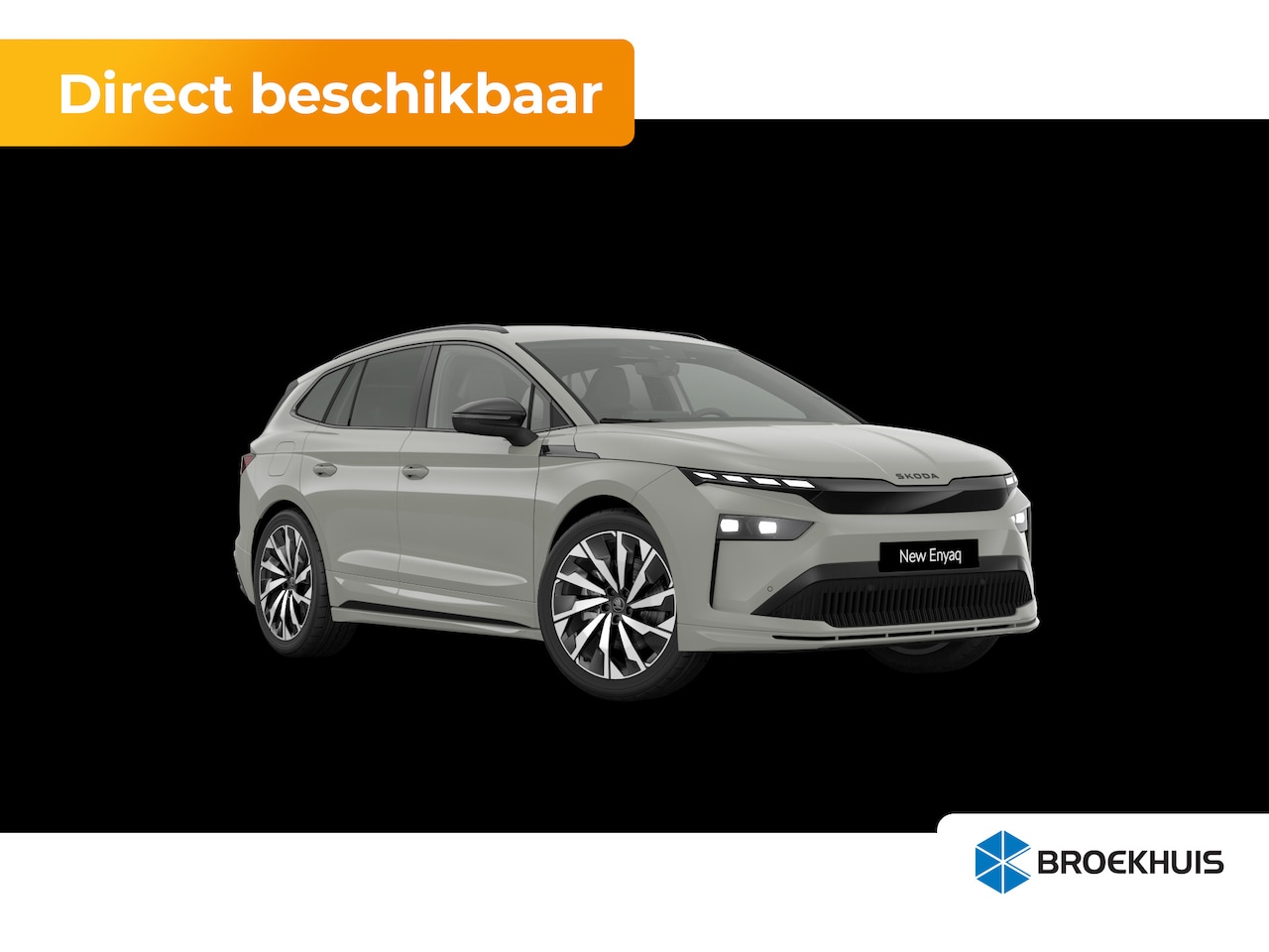 Skoda Enyaq iV - Sportline | Chrome interieur accenten | Driving mode select | LED interieurverlichting inc - AutoWereld.nl