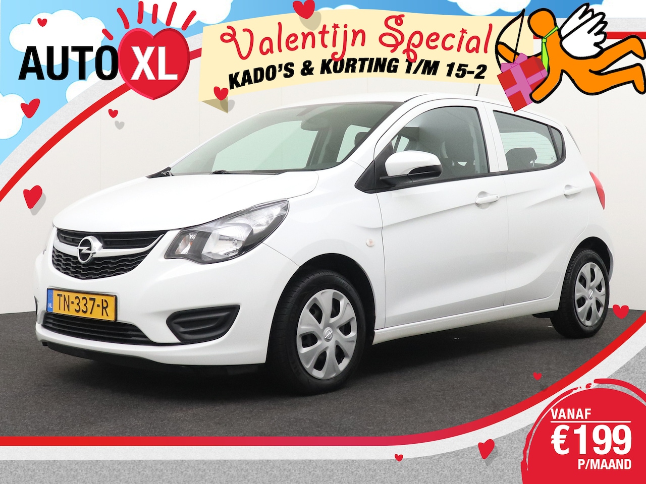 Opel Karl - 1.0 Navigator Edition Cruise control Navigatie DAB Airco 0.5k - AutoWereld.nl