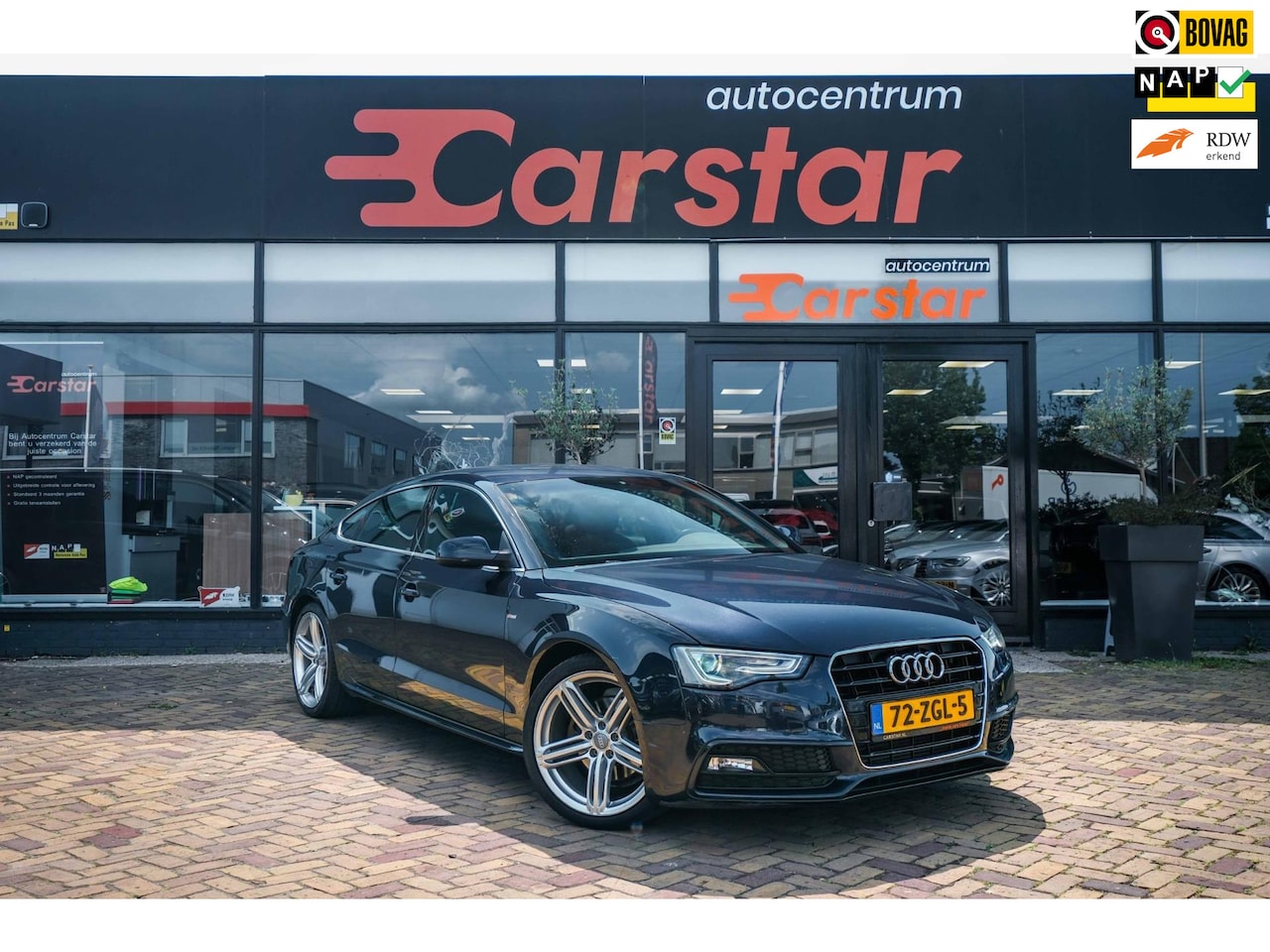 Audi A5 Sportback - 1.8 TFSI S Edition|Navi|Cruise|Pdc|Leer - AutoWereld.nl