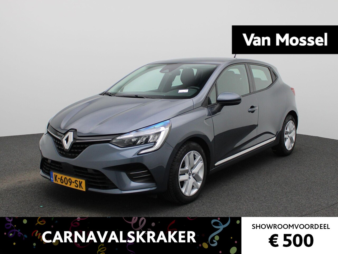 Renault Clio - 1.0 TCe Business Zen | NAVIGATIE | AIRCO | PARKEERSENSOREN | LED VERLICHTING | - AutoWereld.nl