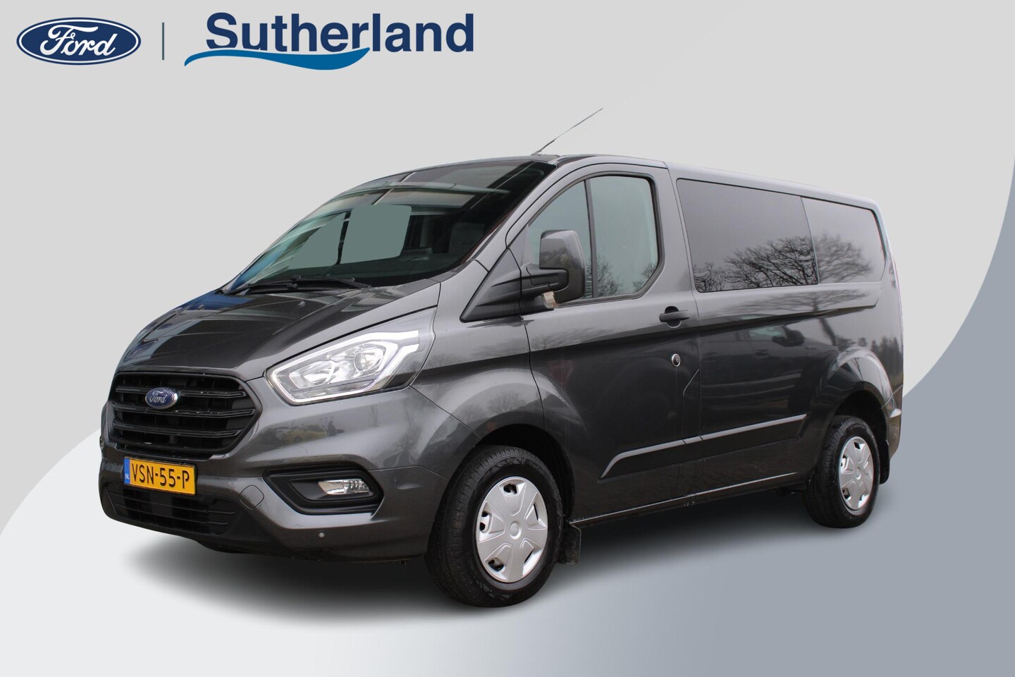Ford Transit Custom - 2.0 TDCI L1H1 Trend Dubbele Cabine | Trekhaak | Stoel + Stuurverwarming | Camera | Cruise - AutoWereld.nl