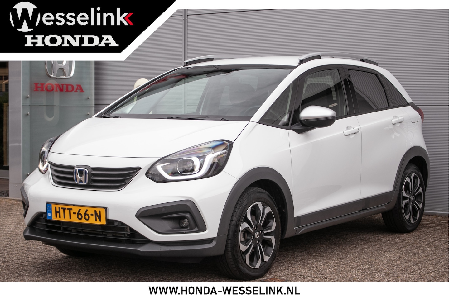 Honda Jazz - 1.5 e:HEV Crosstar Ad. Cruise | Carplay/Android auto - AutoWereld.nl