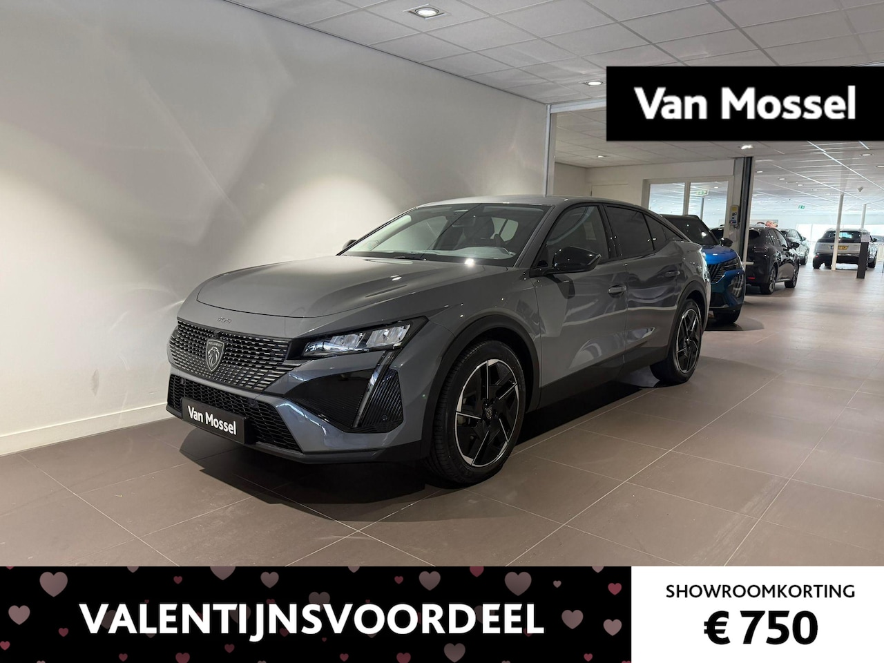 Peugeot 408 - 1.6 HYbrid 225 EAT8 Allure Avantage | Camera | Adaptive cruise control | Navigatie | 225pk - AutoWereld.nl