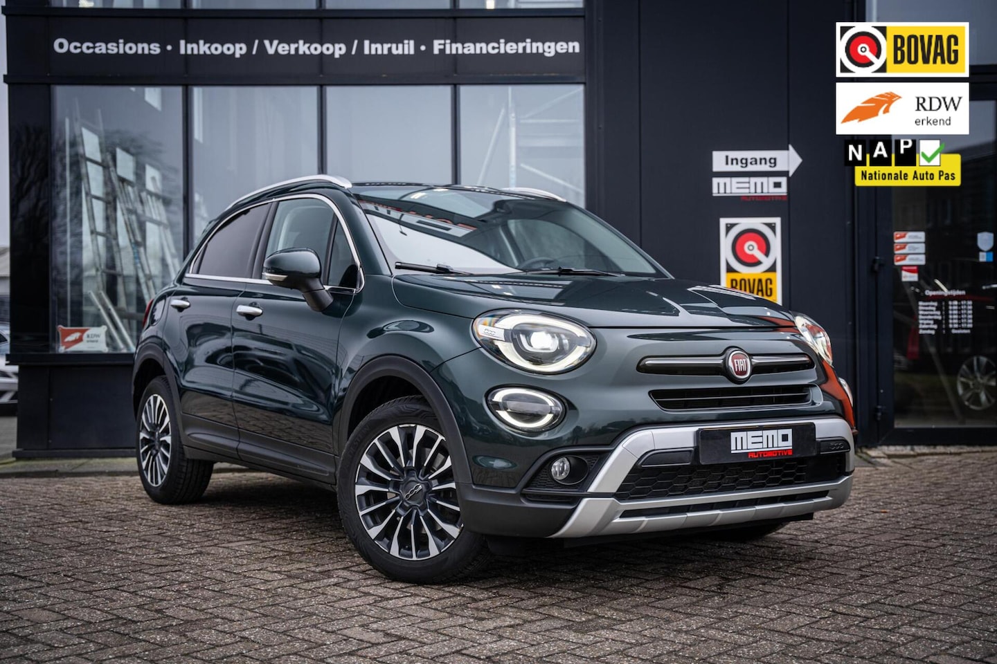 Fiat 500 X - 1.0 GSE CITY CROSS*120PK*FULL LED*KEYLESS*CARPLAY - AutoWereld.nl