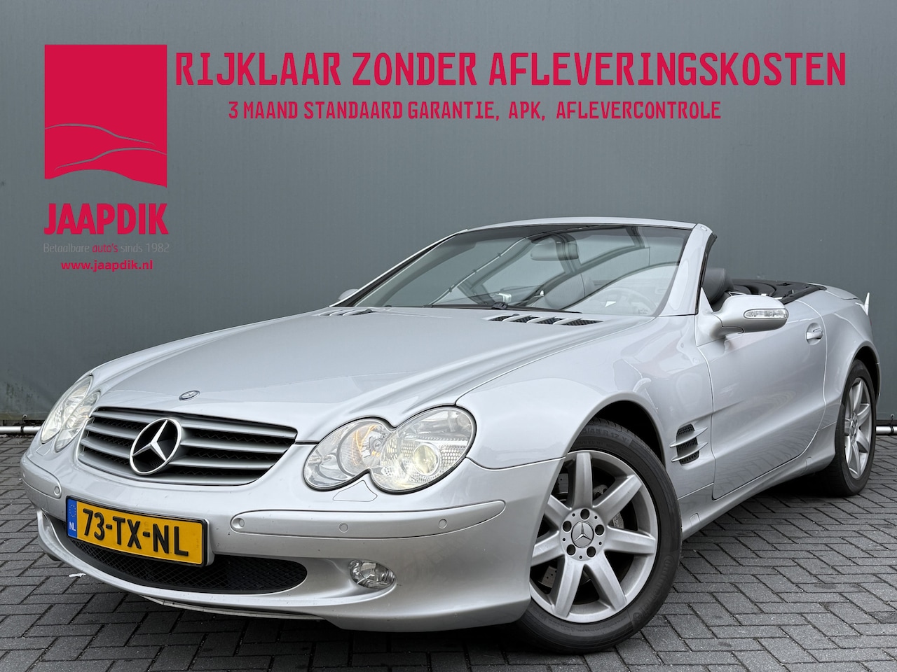 Mercedes-Benz SL-klasse Cabrio - 500 | NAP | AUTOMAAT | NW APK LEDER | STOELVERW. | STOELVENTILATIE | MEMORY STOELEN | PDC - AutoWereld.nl