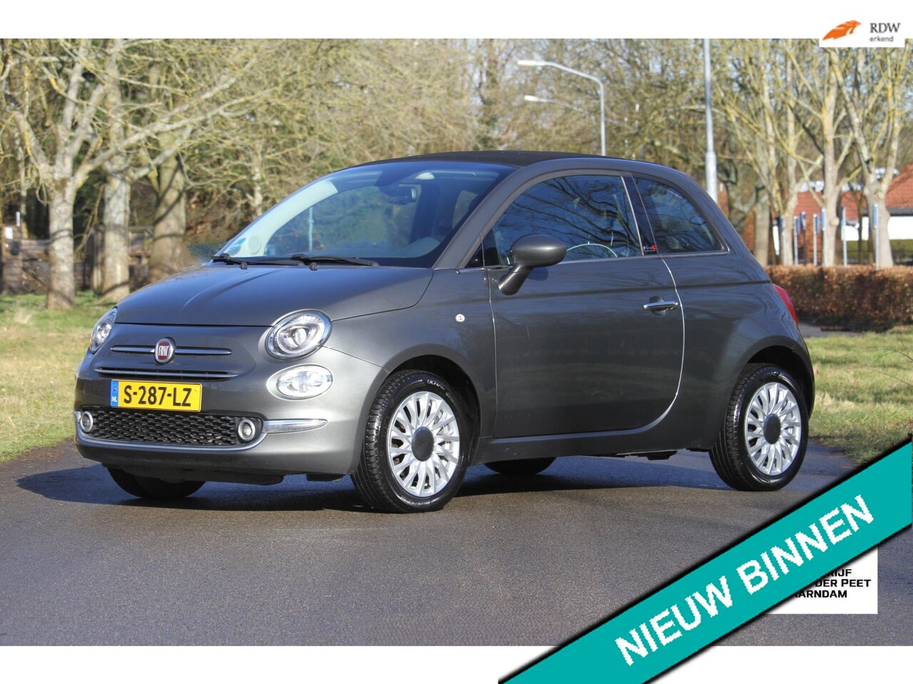 Fiat 500 C - 1.2 Lounge / Airco met climate control / Sportvelgen / Parkeersensoren / Leuk - AutoWereld.nl
