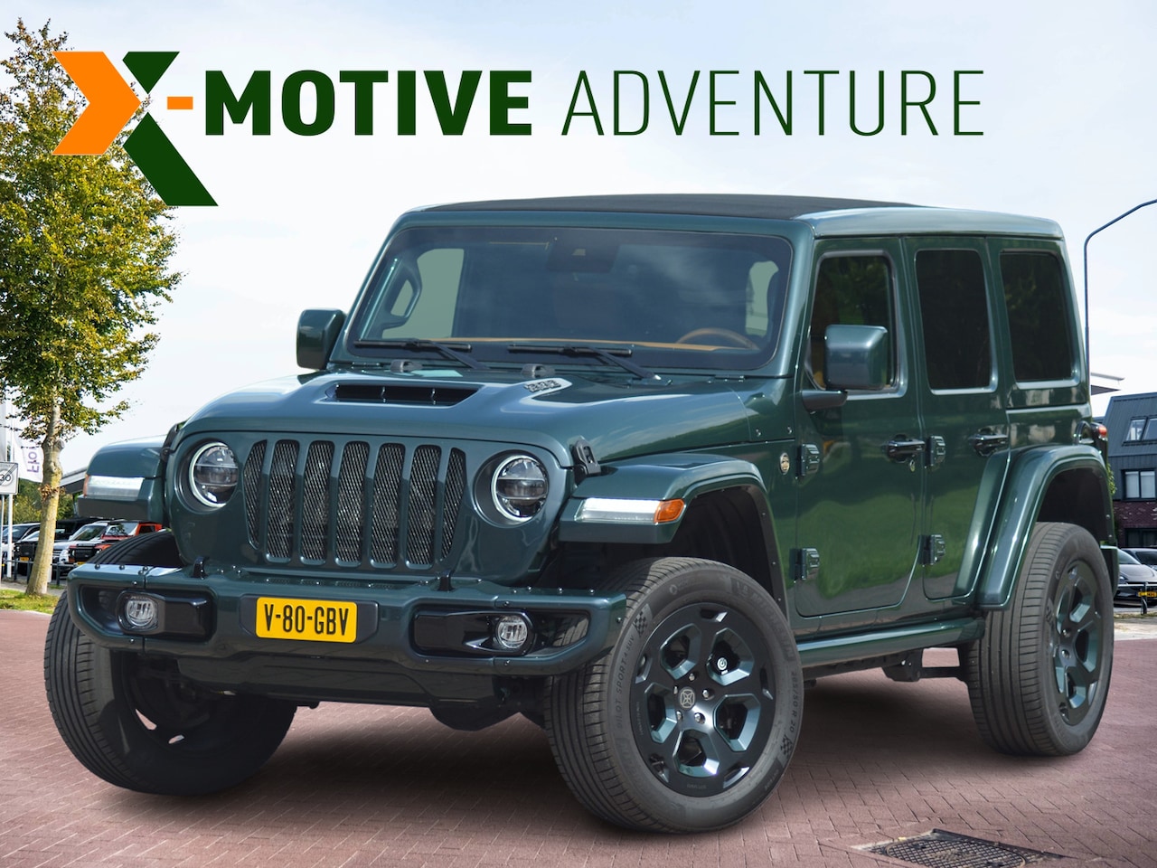 Jeep Wrangler - rubicon 392 392 6.4 V8 470pk Aut SG | Drivability pack | 22” | Volleder Custom | Dash Disp - AutoWereld.nl