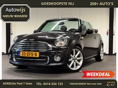MINI Cabrio - 1.6 Cooper|NL AUTO|LEDER|107DKM|Clima|XENON|GOED ONDERHOUDEN