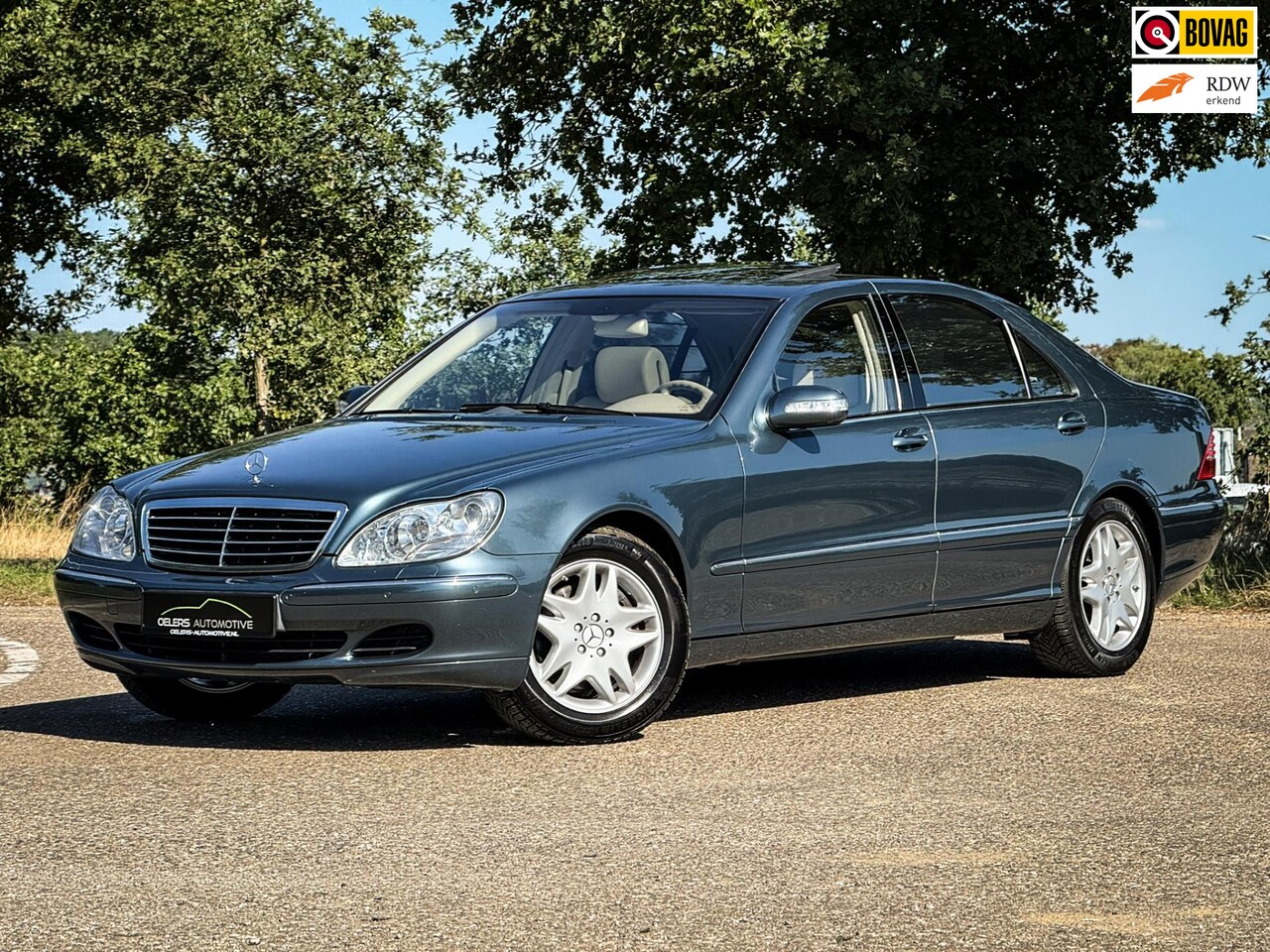 Mercedes-Benz S-klasse - S 500 4Matic Lang | Chauffeurspakket | 2e Eigenaar | Schuifdak | Xenon | Leder | Navi | Cl - AutoWereld.nl