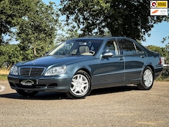 Mercedes-Benz S-klasse - S 500 4Matic Lang | Chauffeurspakket | 2e Eigenaar | Schuifdak | Xenon | Leder | Navi | Cl