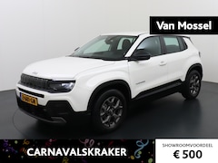 Jeep Avenger - Longitude 54 kWh | Parkeersensoren | Apple Carplay/Android Auto | Climate control