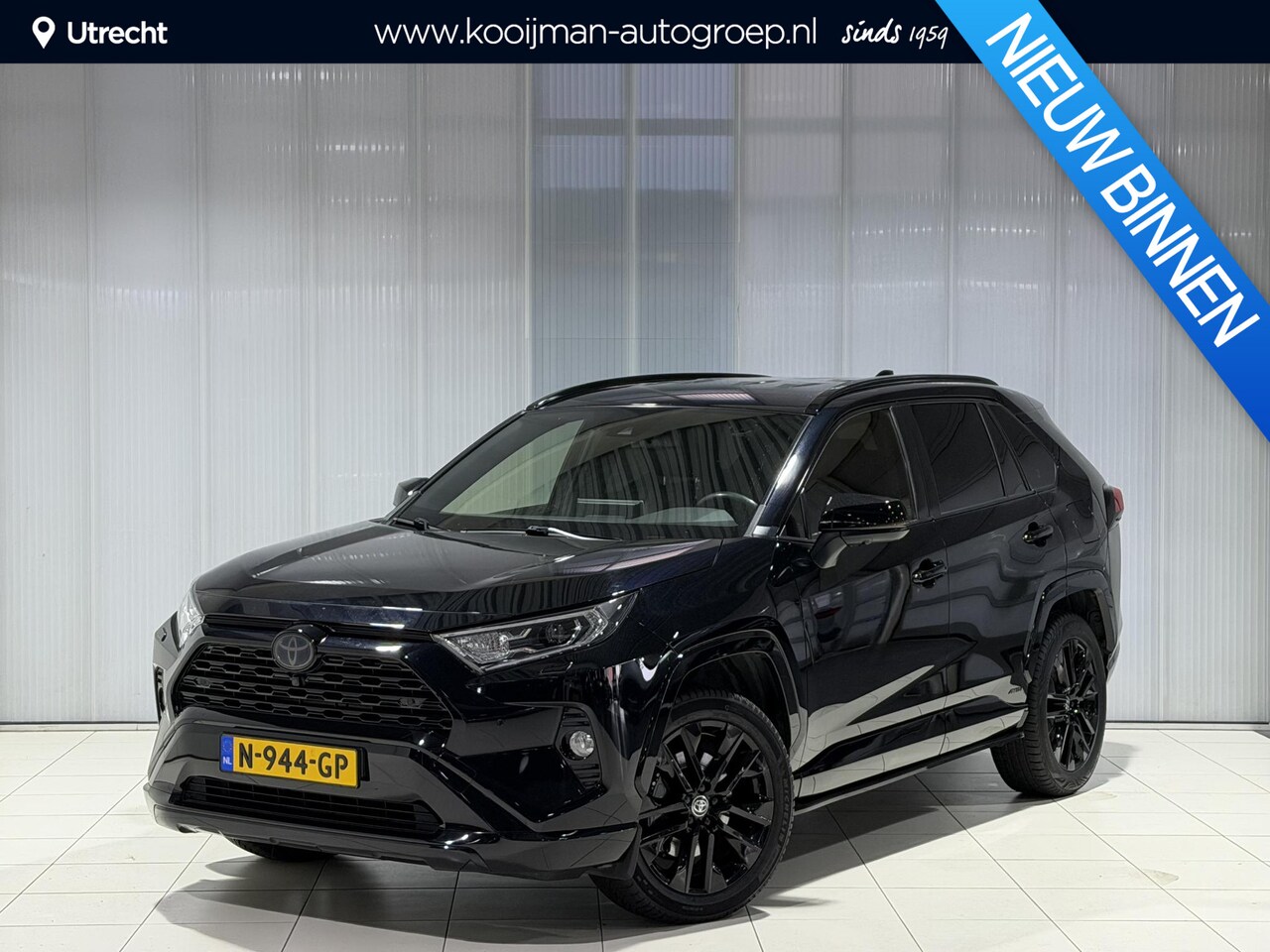Toyota RAV4 - 2.5 Hybrid AWD Black Edition | Trekhaak met afneembare kogel | All season banden | Side Sk - AutoWereld.nl