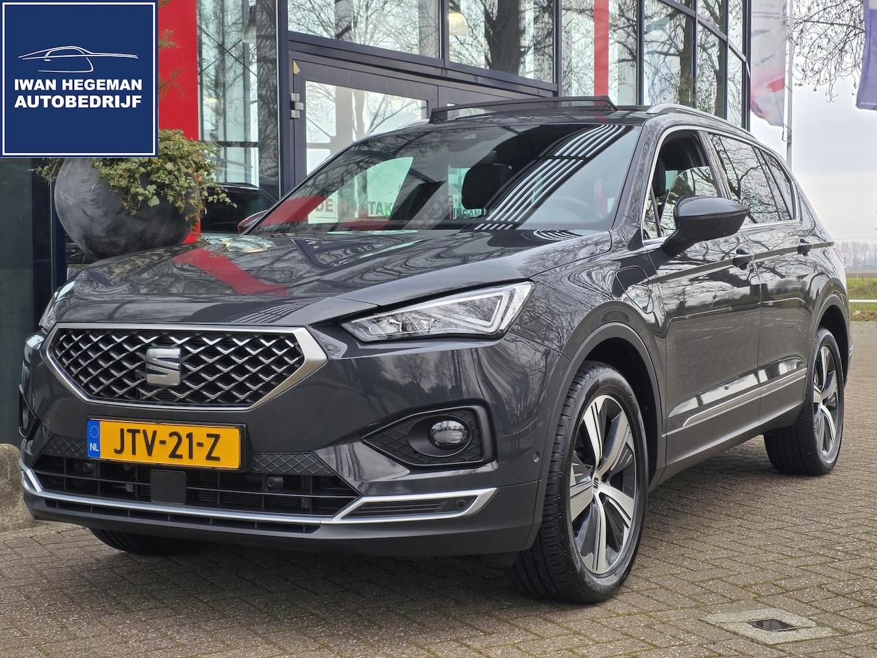 SEAT Tarraco - 1.4 TSI e-Hybrid PHEV 245PK FR | Wegkl. Trekhaak | Panodak | Leer | Navigatie | Climate Co - AutoWereld.nl