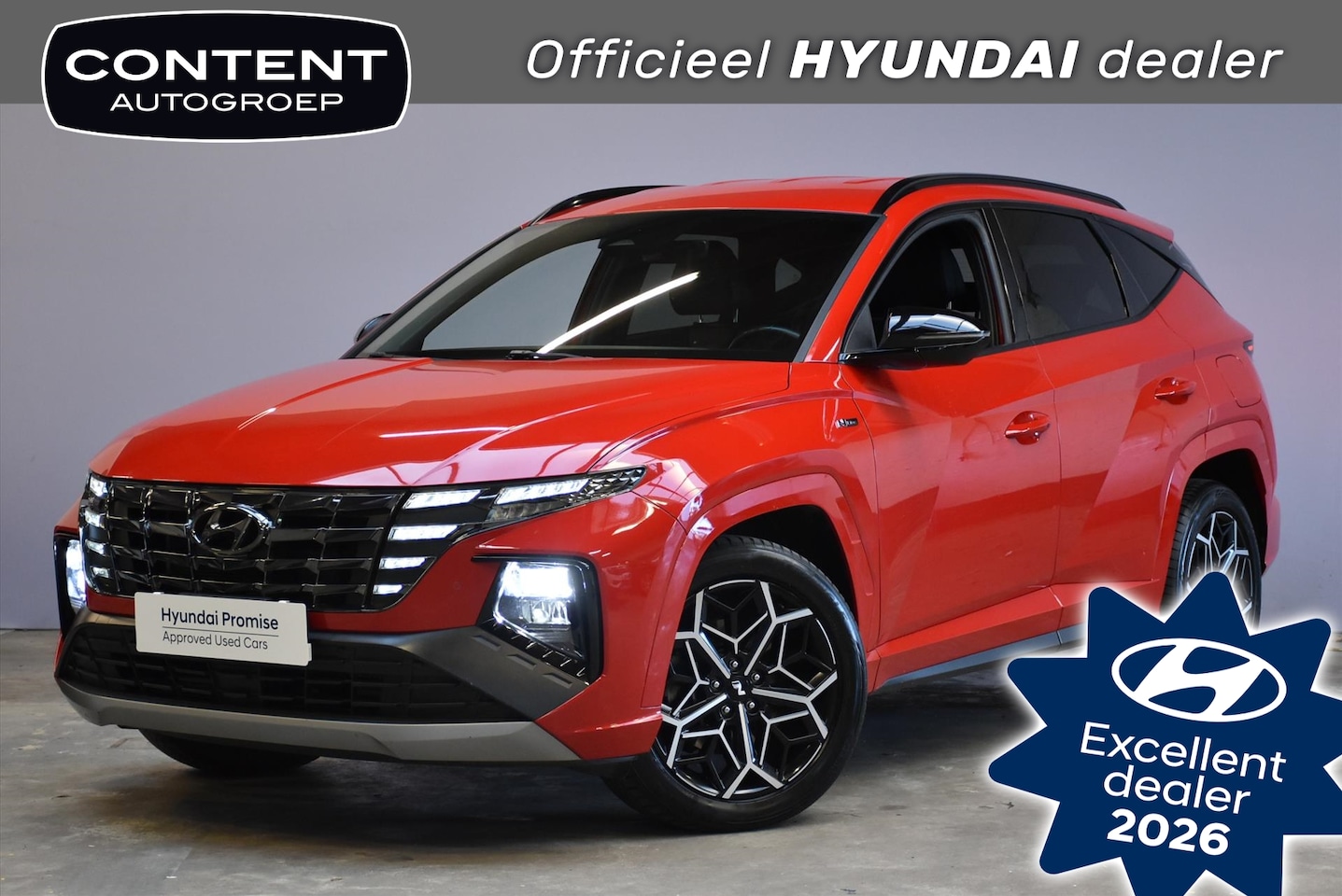 Hyundai Tucson - 1.6 T-GDi HEV 230pk Aut. N Line Edition - AutoWereld.nl