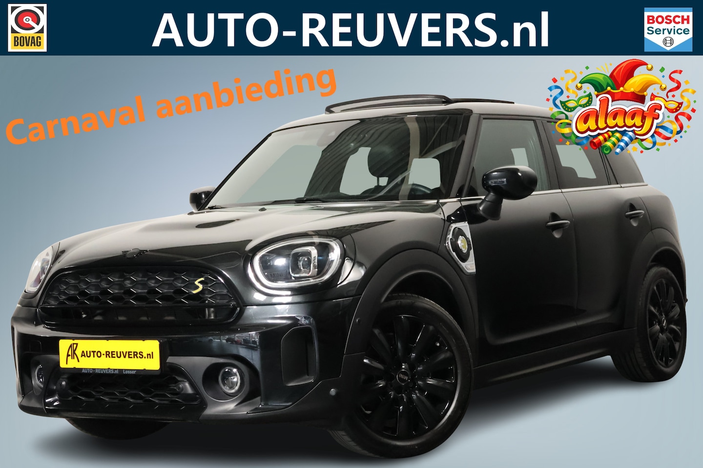 MINI Countryman - Mini 1.5 Cooper S E ALL4 / Opendak / Leder / HUD / CarPlay / Pilot assist - AutoWereld.nl