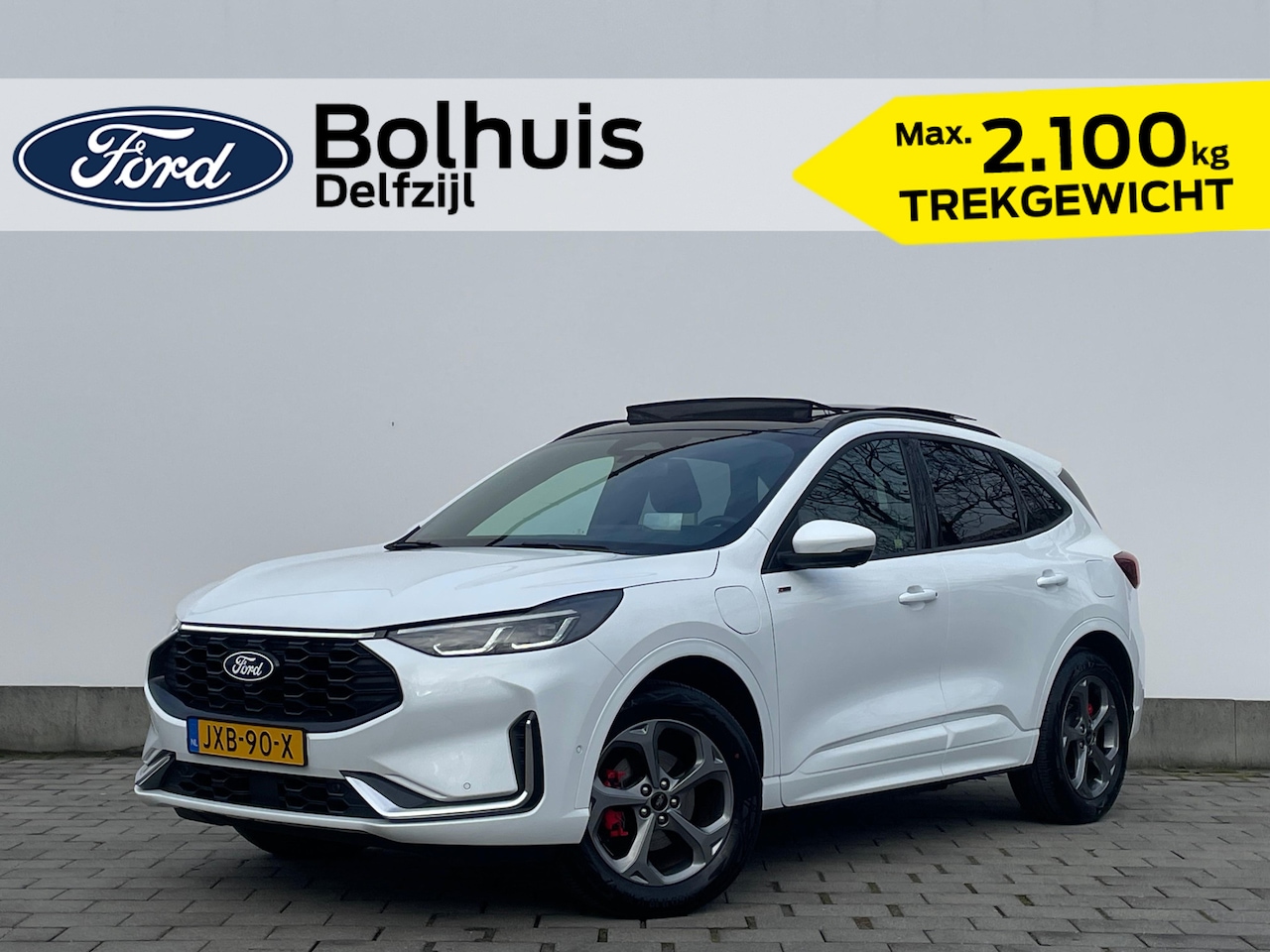 Ford Kuga - 2.5 PHEV 243 pk ST-Line X | Trekhaak I AGR I Matrix LED I Adapt. Cruise I Winter Pack | B& - AutoWereld.nl