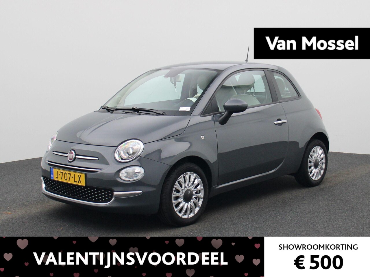 Fiat 500 - 1.0 Hybrid Lounge | Navigatie | Climate Control | Cruise Control | - AutoWereld.nl