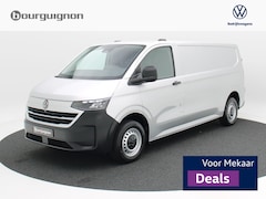 Volkswagen e-Transporter - Bedrijfswagens L2 64kWh 218 pk | Trekhaak | Achterdeuren | Bijrijdersbank | Zilver Metalli