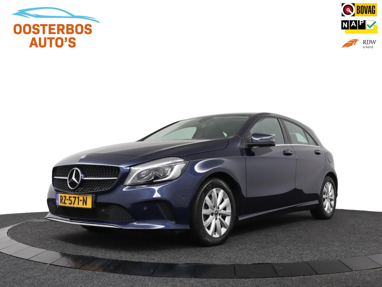 Mercedes-Benz A-klasse - 160 Ambition Automaat Navi/Sportstoelen/PDC voor en achter - AutoWereld.nl