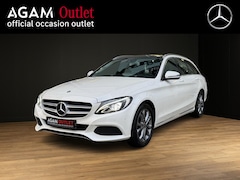 Mercedes-Benz C-klasse Estate - 180 Business Solution Panorama dak | Trekhaak | Or. NL auto | Compl. dealer onderh