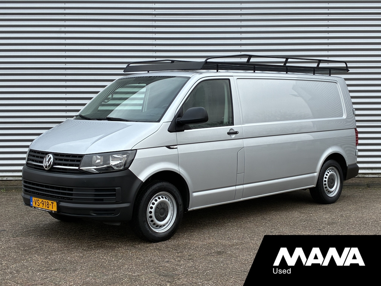 Volkswagen Transporter - 2.0 TDI L2H2 Trekhaak Airco Navigatie Onderhoudshistorie bekend Imperiaal - AutoWereld.nl