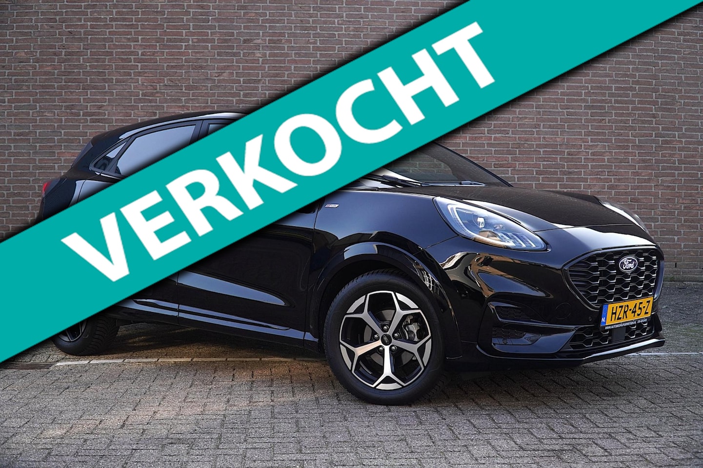 Ford Puma - 1.0/125 PK EcoBoost AUTOMAAT Hybrid ST LINE Nw.Model, Airco, Carplay, Camera, Panoramadak. - AutoWereld.nl