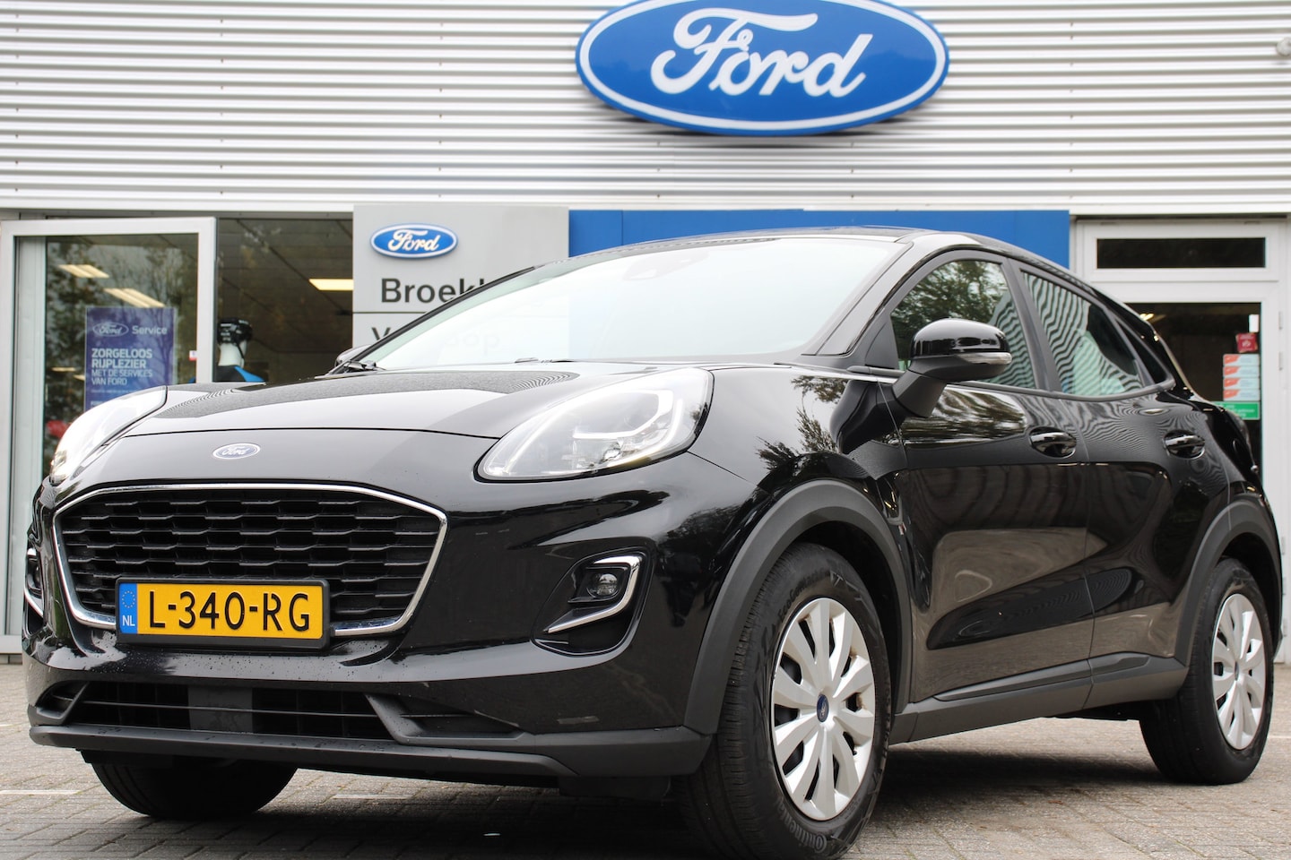 Ford Puma - 1.0EB | NL-AUTO! | 1 EIGENAAR! | NAVI | CRUISE | LIJN DETECTIE | LED | VOORRUITVERWARMING - AutoWereld.nl