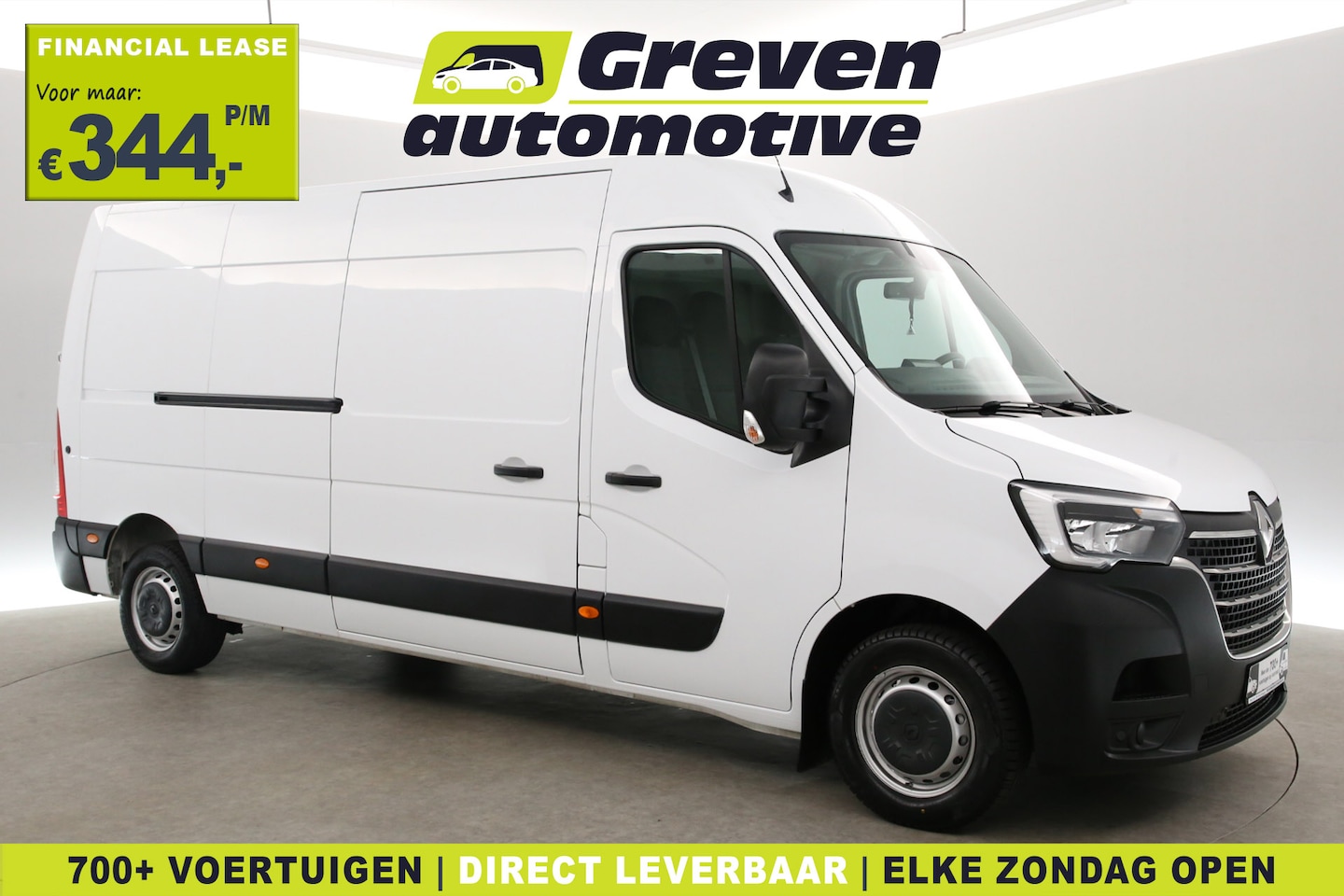 Renault Master - 2.3 dCi L3H2 | Automaat | Airco | Cruise | Camera | 3 Zits | 2xSchuifdeur | Trekh. | Carpl - AutoWereld.nl