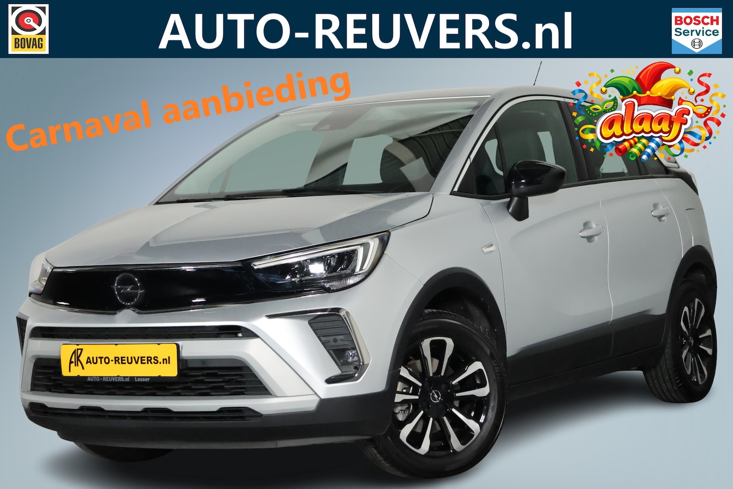 Opel Crossland - 1.2 Turbo Elegance / LED / Navi / CarPlay / Camera - AutoWereld.nl