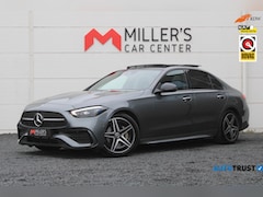 Mercedes-Benz C-klasse - 200 AMG DEALER OH PANO CAM MEMORY SFEERVERLICHTING