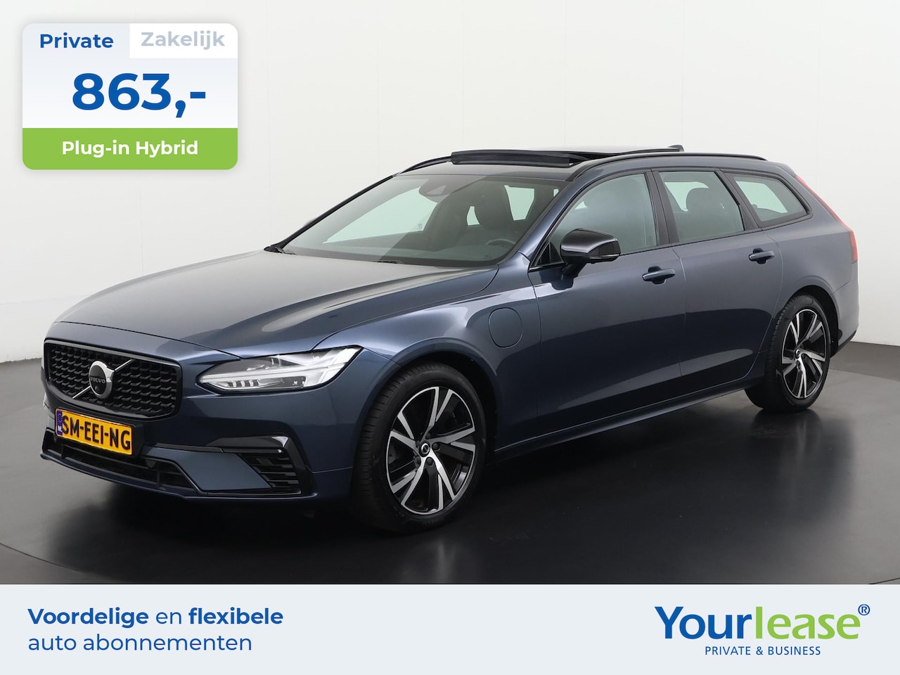 Volvo V90 - 2.0 T8 AWD R-Design | All-in 863,- Private Lease | Direct uit voorraad! - AutoWereld.nl