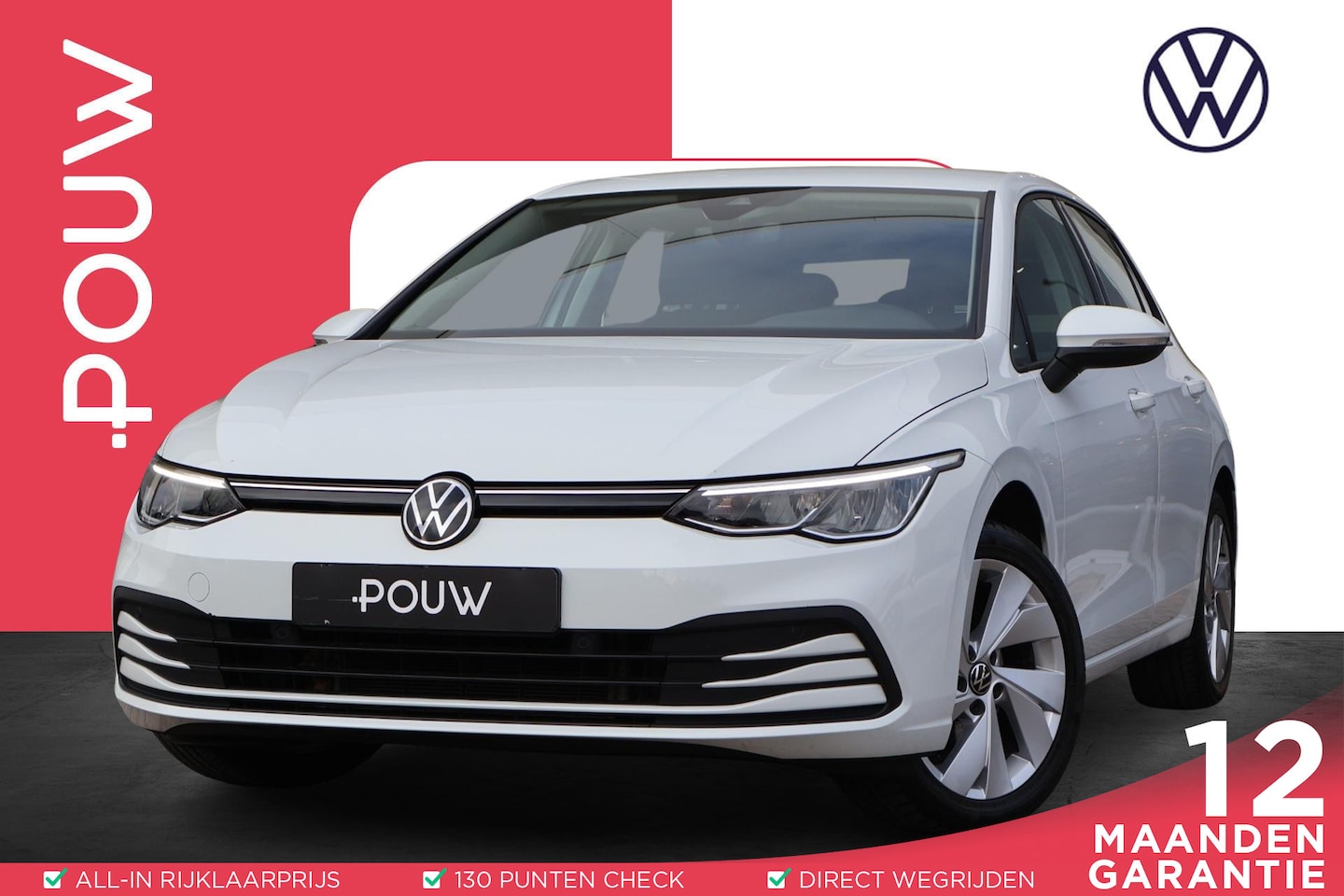 Volkswagen Golf - 1.0 TSI 110pk Life | Navigatie | PDC | Adaptive Cruise | Android Auto / Apple Carplay - AutoWereld.nl