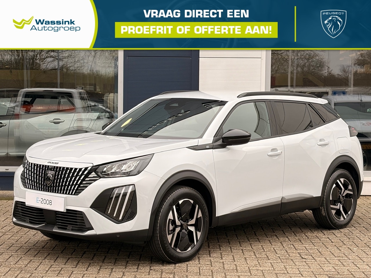 Peugeot e-2008 - EV 54kWh 156pk Allure Avantage | Warmtepomp | Cruise Control | Navigatie | Camera | Parkee - AutoWereld.nl