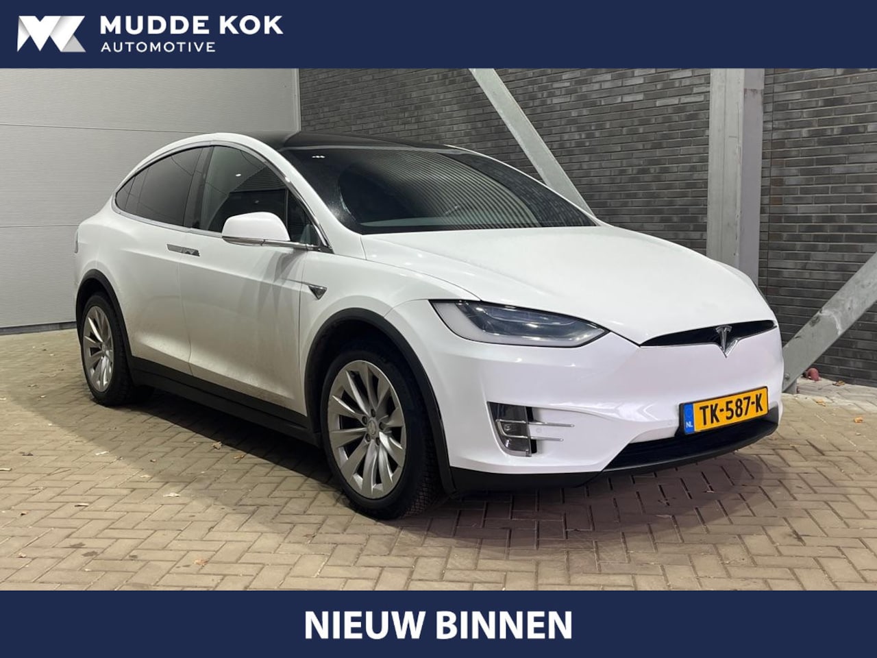 Tesla Model X - 100D | Panoramadak | Vol-Leder | Stoel+Stuurverwarming | Auto-Pilot - AutoWereld.nl