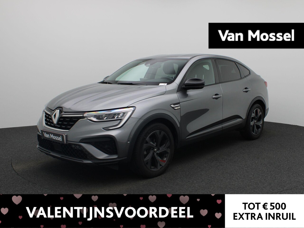Renault Arkana - 1.6 E-Tech Hybrid 145 R.S. Line | Lederen Bekleding | Adaptieve Cruise Control | Stoel- & - AutoWereld.nl