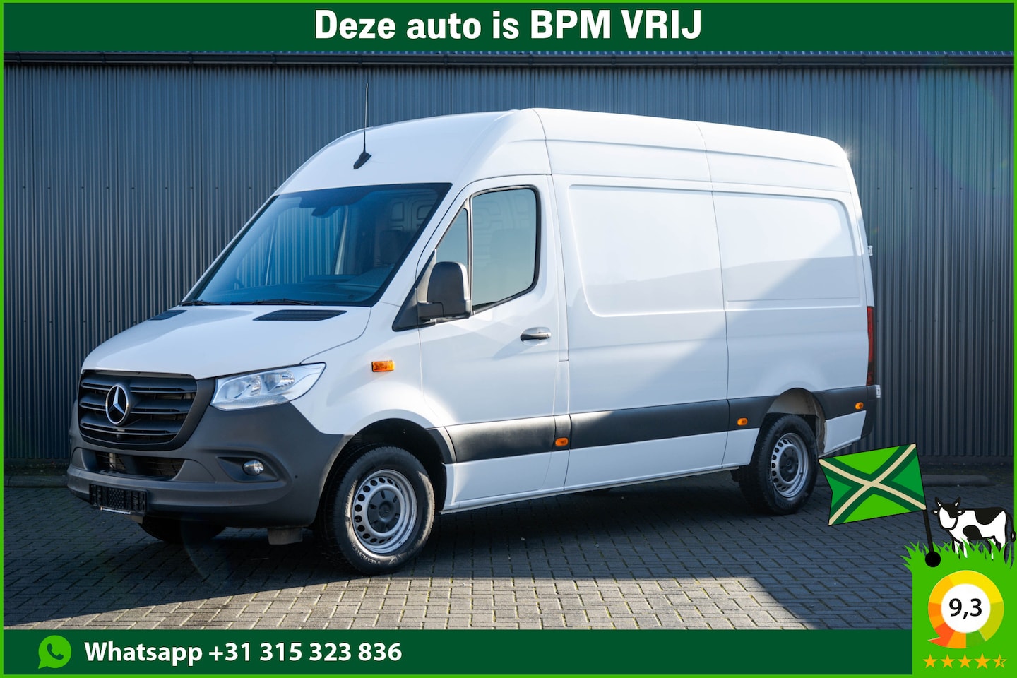 Mercedes-Benz Sprinter - 317 CDI L2H2 | Automaat | Mbux | 360° camera | Navi | Cruise | Climatronic - AutoWereld.nl
