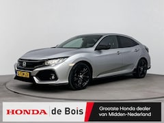 Honda Civic - 1.0 i-VTEC Black Edition | Leder | Navigatie | Apple Carplay/Android Auto | Trekhaak | 17