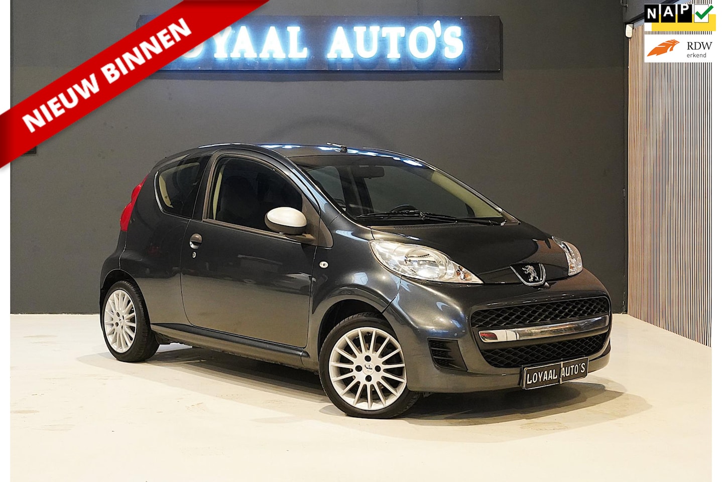 Peugeot 107 - 1.0-12V XR | 1E EIG | APK. - AutoWereld.nl