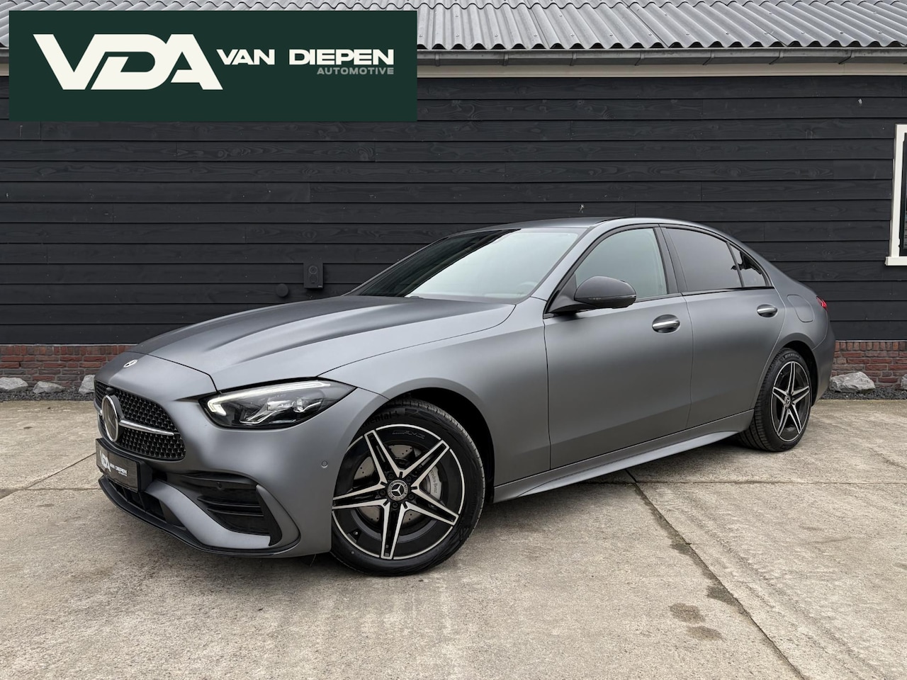 Mercedes-Benz C-klasse - C300 e AMG Line l Dealer O.H l 1e eig l ACC l Sfeerverlicht. l Burmester - AutoWereld.nl