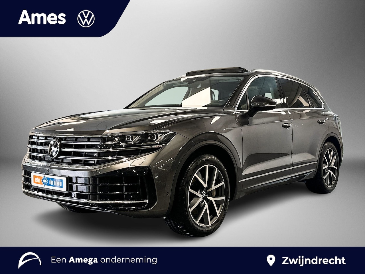 Volkswagen Touareg - 3.0 340pk TSi eHybrid 4MOTION Elegance Luchtvering | Trekhaak zwenkbaar | Leder Pakket 'Vi - AutoWereld.nl