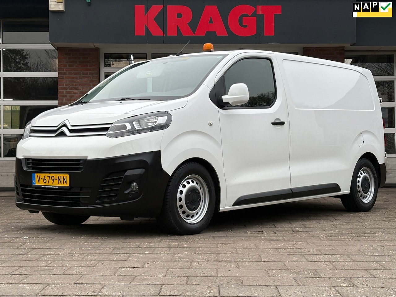 Citroën Jumpy - 1.6 BlueHDI 95PK|EURO6|NAP|AUTOMAAT|airco|cruise|blind spot|bluetooth|parkeersensoren|omvo - AutoWereld.nl